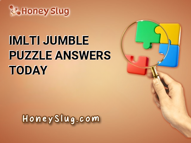 IMLTI Jumble Puzzle Answers Today