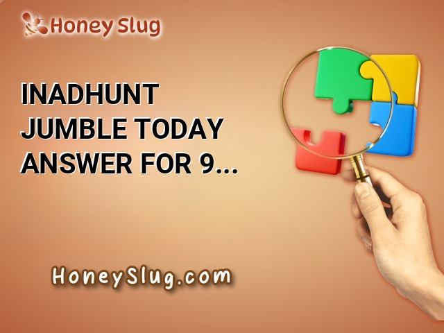 INADHUNT Jumble Today Answer for 9/30/2024