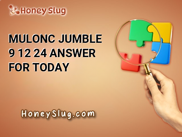 MULONC Jumble 9/12/24 Answer for Today