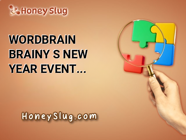 WordBrain Brainy's New Year Event December 30 2024 Solution