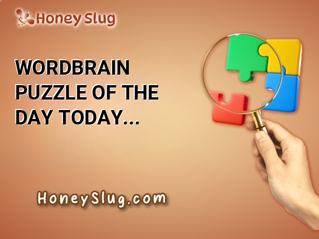 WordBrain Puzzle of the Day Today 01 December 2024 Answers