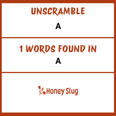 Unscramble a