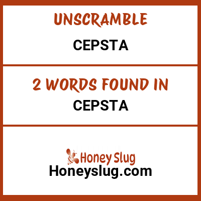 Unscramble cepsta