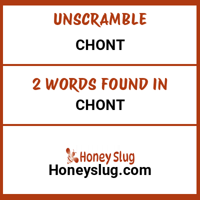 Unscramble chont