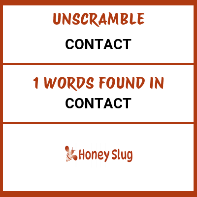 Unscramble contact