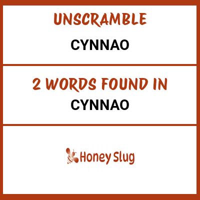 Unscramble cynnao