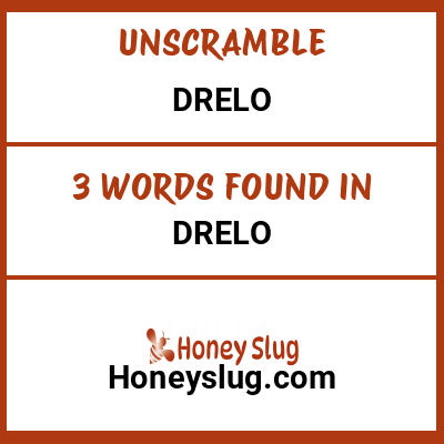 Unscramble drelo