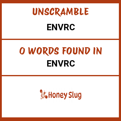 Unscramble envrc