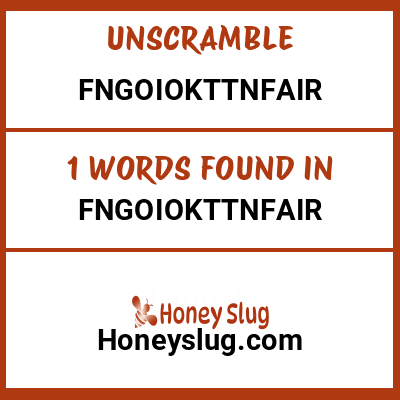 Unscramble fngoiokttnfair