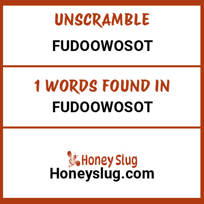 Unscramble fudoowosot