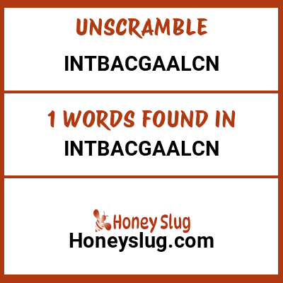 Unscramble intbacgaalcn