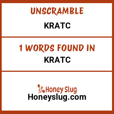 Unscramble kratc