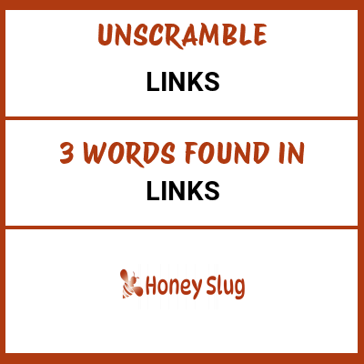 Unscramble links