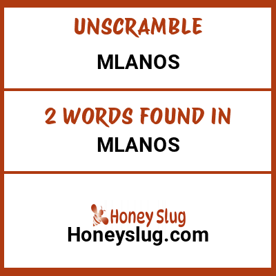 Unscramble mlanos