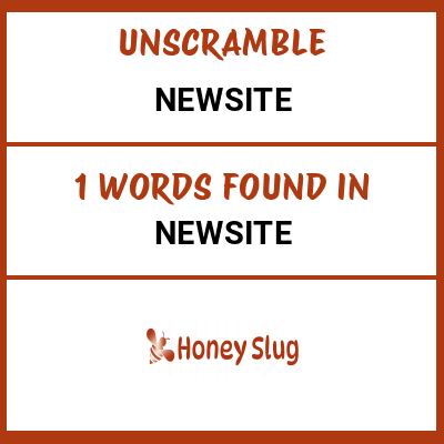 Unscramble newsite