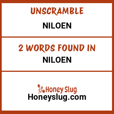 Unscramble niloen