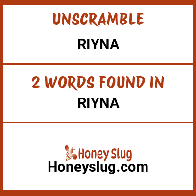 Unscramble riyna