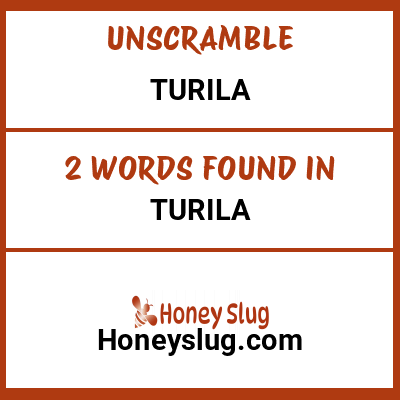 Unscramble turila