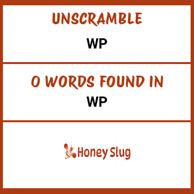 Unscramble wp